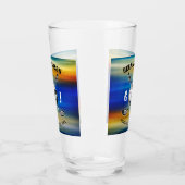 カスタムゴルフモエレガントノグラムデザイン タンブラーグラス (左)