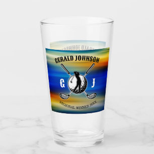 カスタムゴルフモエレガントノグラムデザイン タンブラーグラス