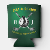 カスタムゴルフモエレガントノグラムデザイン 缶クーラー (裏面)