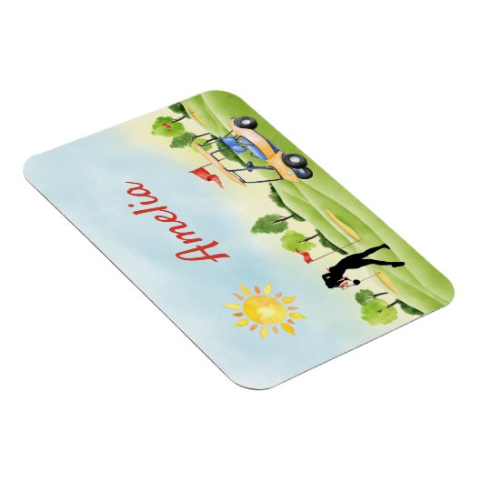 カスタムゴルフ用可撓性光磁石 マグネット (右側)