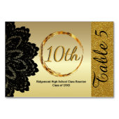 カスタムゴールデンクラス懇親会 テーブルナンバー (正面)