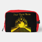 カスタムゴールデンボーリングチームロゴ ドップキット (裏面)