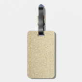 カスタムゴールデンリタイアサイン ラゲッジタグ (裏面縦)