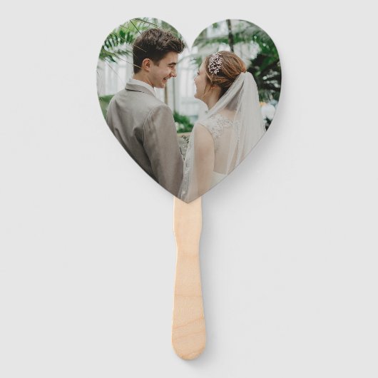 カスタムゴールドフォイルラグジュアリーボタニカルモノグラムモダン ハンドファン (裏面)