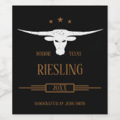 カスタムサウスウェスト ワインラベル (シングルラベル)