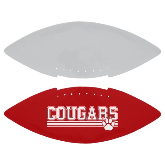 カスタムサッカーのクガー アメリカンフットボール (パネル)