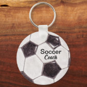 カスタムサッカーのコーチ形見 キーホルダー (裏面)