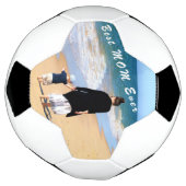 カスタムサッカーのサッカーボール家族の写真ママ サッカーボール (回転)