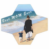 カスタムサッカーのサッカーボール家族の写真ママ サッカーボール (フラット)