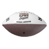 カスタムサッカーのタッチダウン写真コラージュ アメリカンフットボール (回転270)