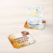 カスタムサッカーのテーマパーティー ペーパーコースター (インサイチュ)