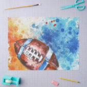 カスタムサッカーのテーマパーティー 薄葉紙 (クラフト)