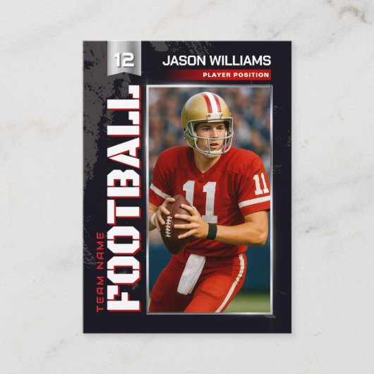 カスタムサッカーのトレーディングカークラシックド、サッカー選手カード コーリングカード (正面)