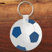 カスタムサッカーキーチェーン(キーリング) キーホルダー (裏面)