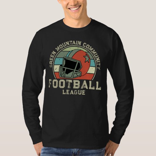 カスタムサッカークラブリーグのスポーツ名番号 Tシャツ (正面)