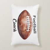 カスタムサッカーコーチキープサケ アクセントクッション (正面(垂直))