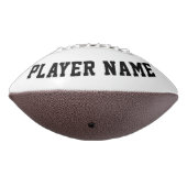 カスタムサッカーチームと選手の名パーソナライズされた前 アメリカンフットボール (回転270)