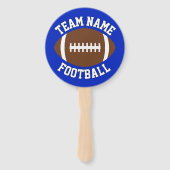 カスタムサッカーチーム名&カラースポーツサポーター ハンドファン (正面)