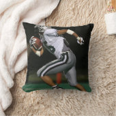 カスタムサッカーフォトスポーツ クッション (ブランケット)