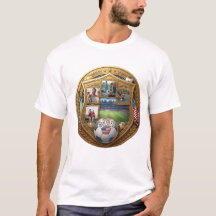 カスタムサッカー父の日Tシャツ