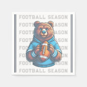 カスタムサッカー紙 スタンダードカクテルナプキン (正面)