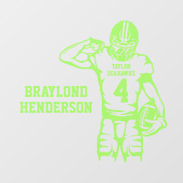 カスタムサッカー選手のウィンドウの固定 ウィンドウサイン