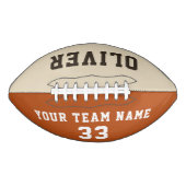 カスタムサッカー選手の名前番号チーム アメリカンフットボール (正面)