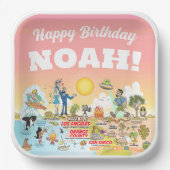 カスタムサニーソカル ペーパープレート (正面)