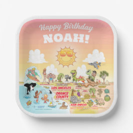 カスタムサニーソカル ペーパープレート