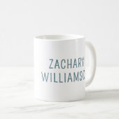 カスタムサメ好きが大好きな男の子だけ コーヒーマグカップ (正面右)