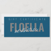 カスタムサロン業シモダンック商品券 (正面)