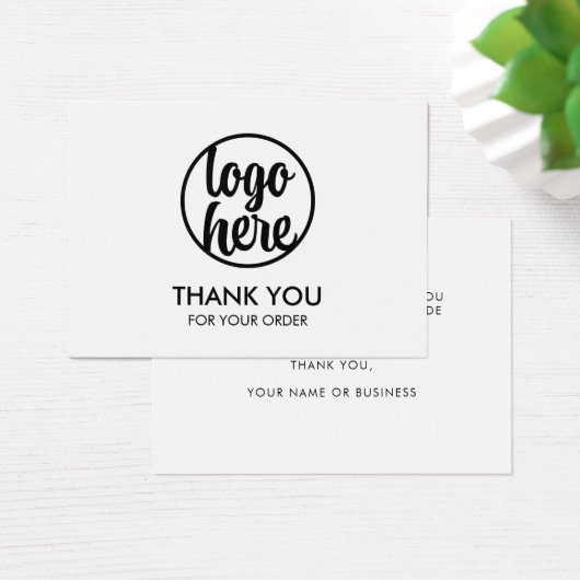 カスタムサンキューカード (デスク)