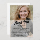 カスタムサンキューカード/悔やみや弔慰 招待状 (正面/裏面)