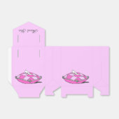 カスタムサンキューシンデレラスリッパーピンクの好意ボックス フェイバーボックス (折り畳みなし)