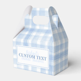 カスタムサンキューブルーギンガムウォーター色 フェイバーボックス