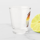 カスタムサンセットマウンテンファミリー懇親会キープサケ ショットグラス (左)