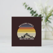 カスタムサンセットマウンテンファミリー懇親会パーティー 招待状 (スタンド正面)