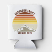 カスタムサンセットマウンテンファミリー懇親会ヴィンテージ 缶クーラー (裏面)