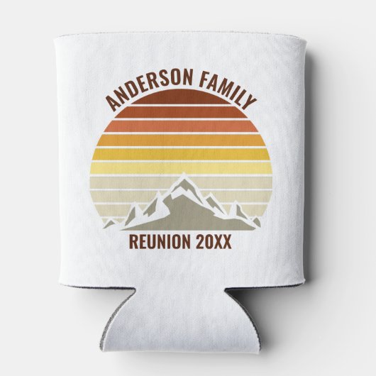 カスタムサンセットマウンテンファミリー懇親会ヴィンテージ 缶クーラー (裏面)