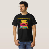 カスタムサンセット60歳の誕生日クルーズクルー Tシャツ (正面フル)