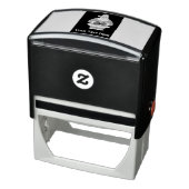 カスタムサンタイメージ文字自己インキングゴムスタンプ セルフインキングスタンプ (商品)