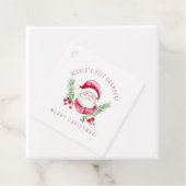 カスタムサンタギフトラベルDIYホリデークリスマスヴィベ フェイバータグ (インサイチュ)