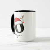 カスタムサンタクリスマスマグ まとめ買いギフト注文用 マグカップ (正面左)