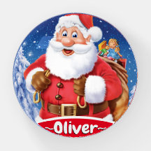 カスタムサンタ2クリスマスガラスドーム