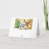 カスタムサンタ&トナディアホリデーカードを飲む カード (裏面)