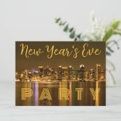 カスタムサンディエゴNYEパーティー 招待状 (スタンド正面)