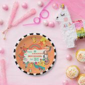 カスタムサーカスアクス誕生日紙プレート ペーパープレート (パーティー)