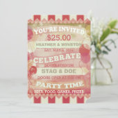 カスタムサーカス スタッグ＆ドー チケット 招待状 (スタンド正面)