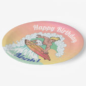 カスタムサーファー ペーパープレート (アングル)