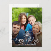 カスタムザイメージゴルフホリデイデザイン シーズンポストカード (正面/裏面)